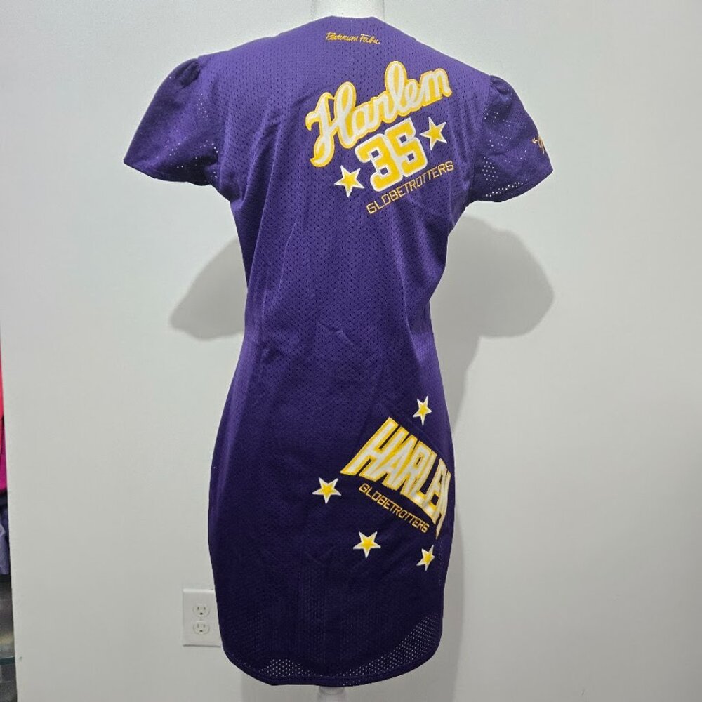 FUBU Harlem Globetrotters Womens Dress Sz L March Madness Basketball Party Geese - Picture 4 of 12